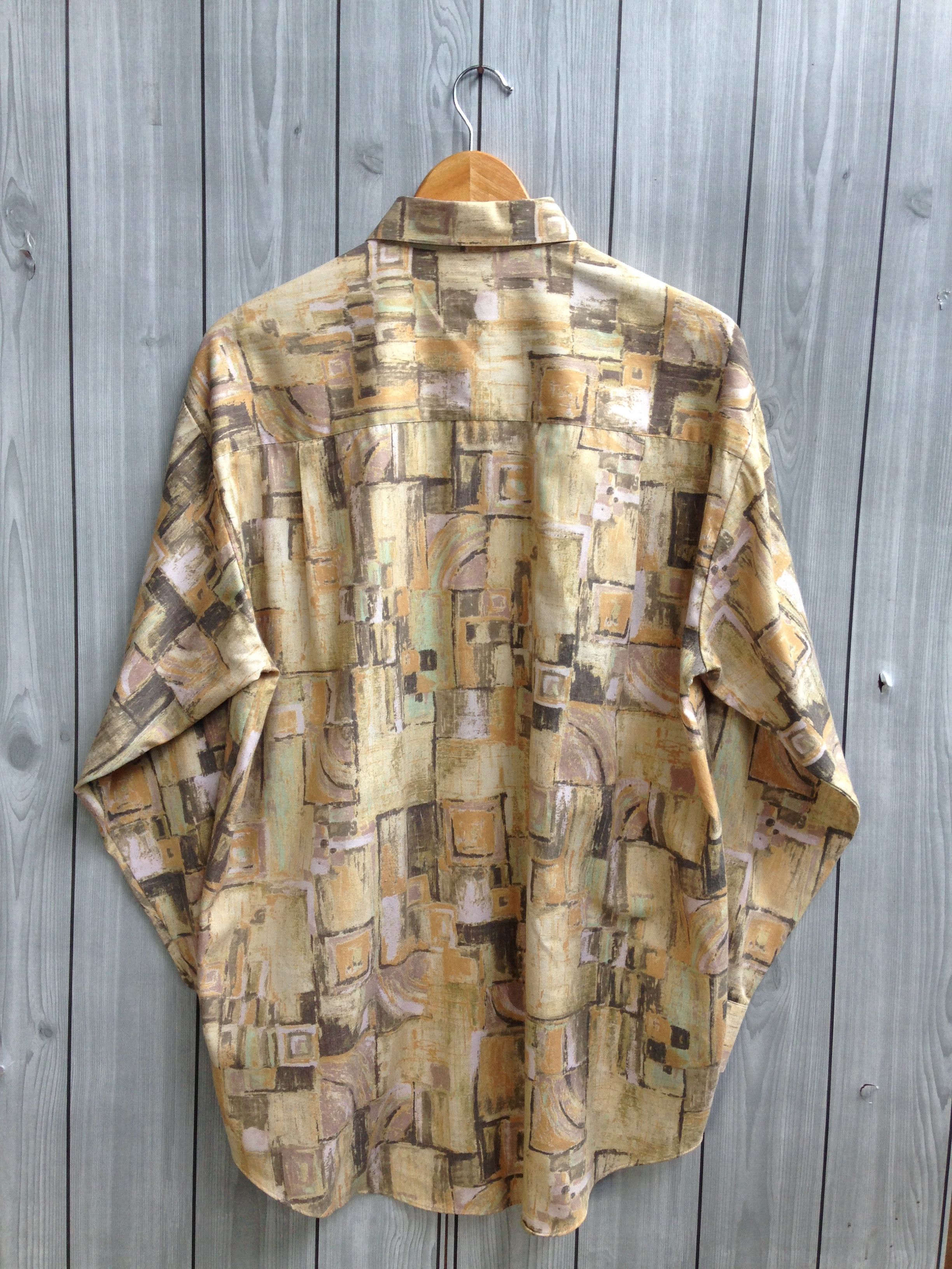 Japanese Brand × Vintage Doux Douce Vintage Art Pattern Japan Shirt Size US XL / EU 56 / 4 - 6 Thumbnail