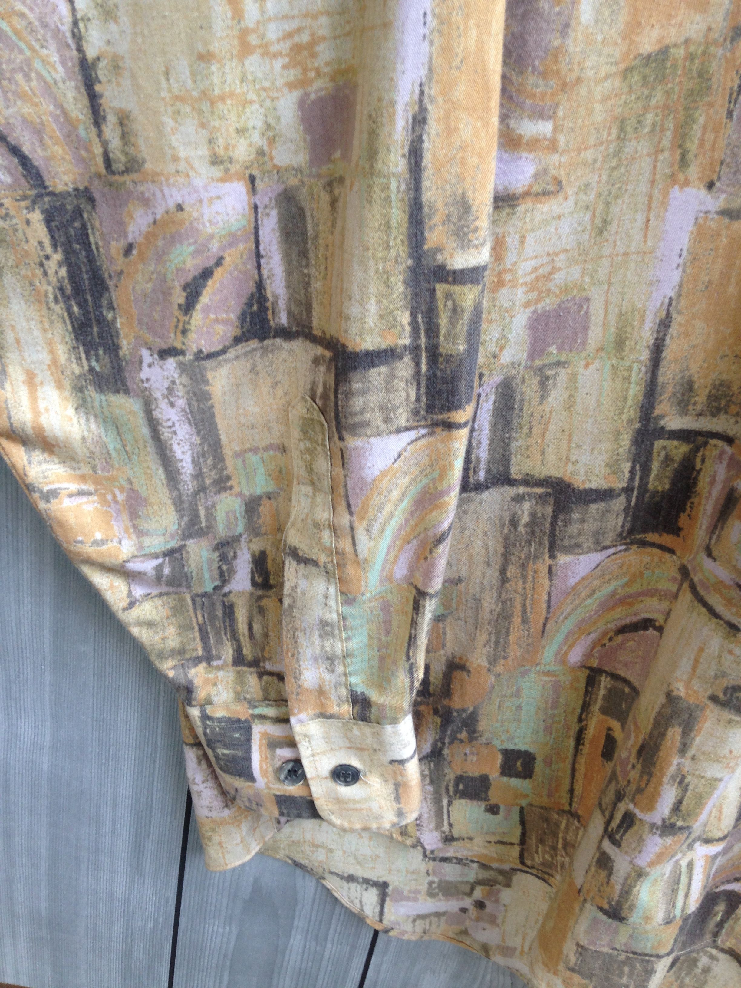 Japanese Brand × Vintage Doux Douce Vintage Art Pattern Japan Shirt Size US XL / EU 56 / 4 - 5 Thumbnail
