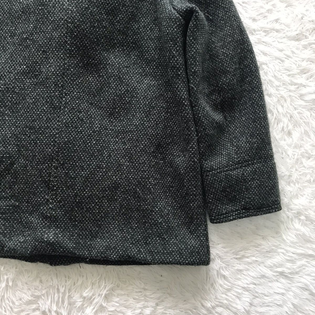 agnes b. 💥Double Collar Style Agnes B Homme Wool Coat Jacket Size US M / EU 48-50 / 2 - 12 Thumbnail