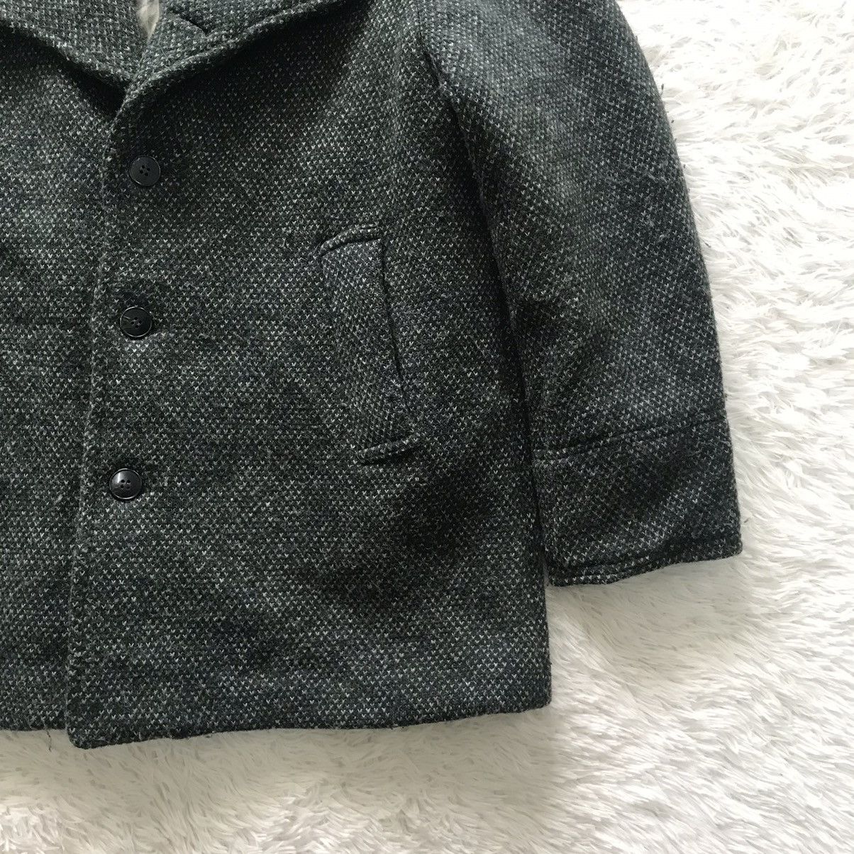 agnes b. 💥Double Collar Style Agnes B Homme Wool Coat Jacket Size US M / EU 48-50 / 2 - 8 Thumbnail