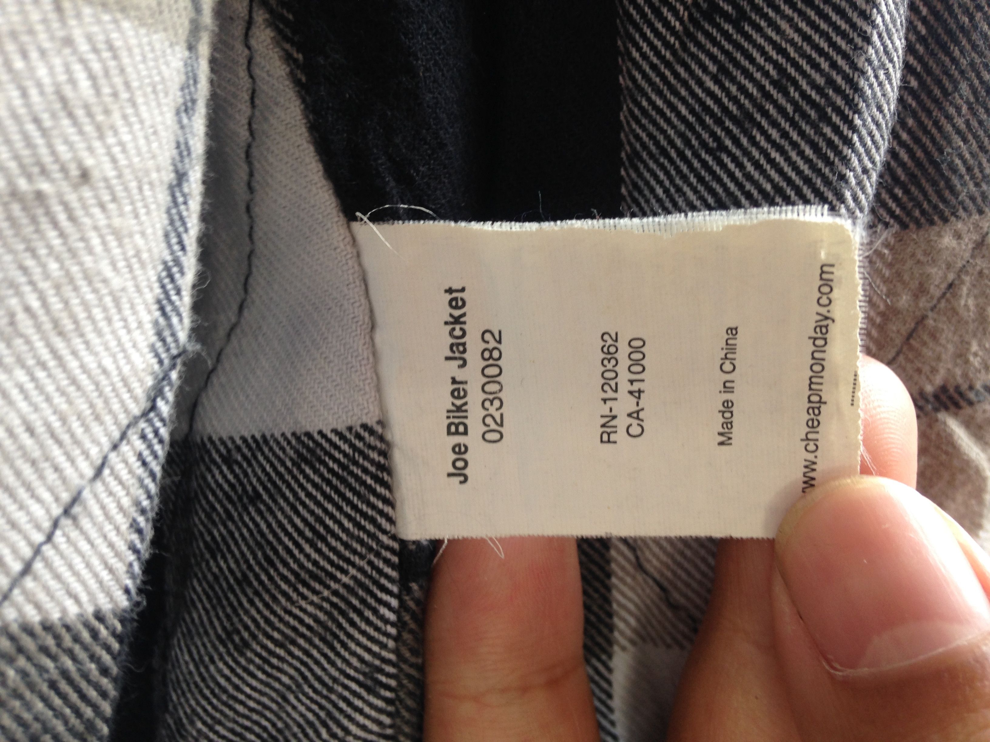 Cheap Monday Cheap Monday Jeo Biker Jacket Denim Grey Size US M / EU 48-50 / 2 - 9 Thumbnail