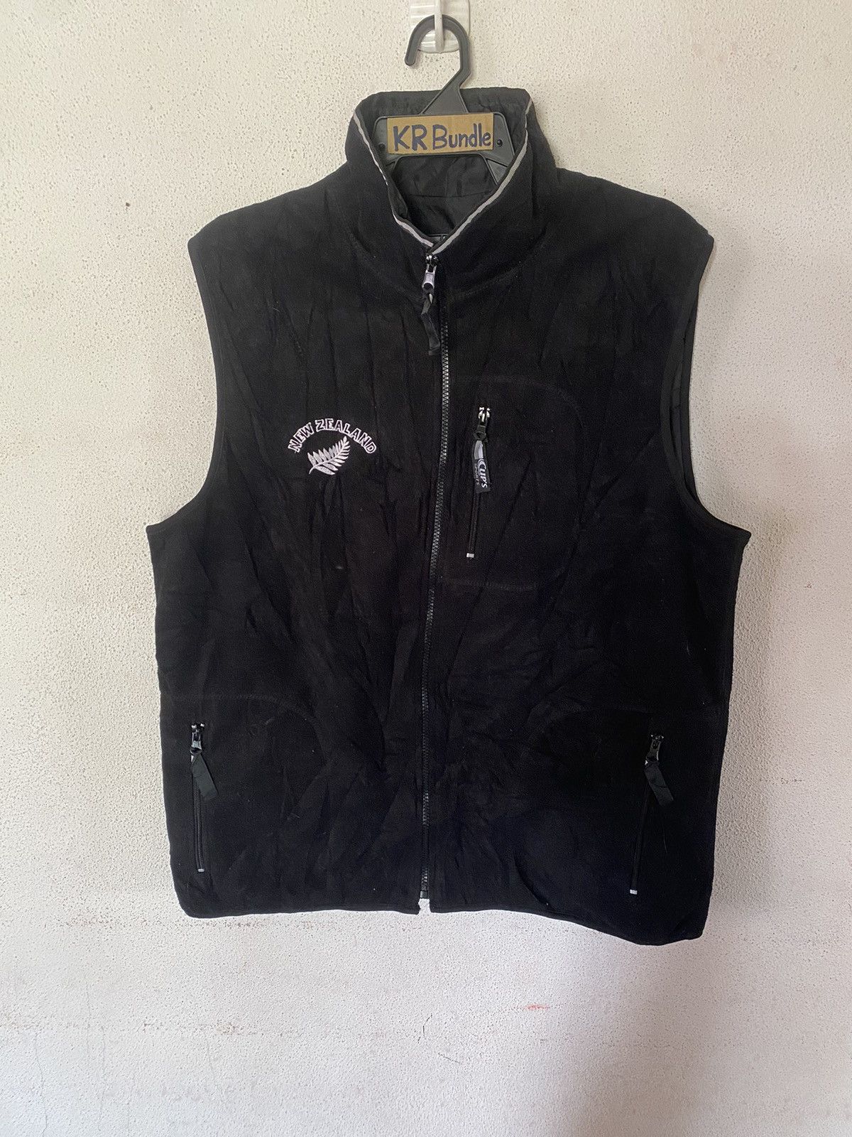 Vintage Vintage New Zealand Vest Jacket Reversible Zipper Pocket Size US XL / EU 56 / 4 - 1 Thumbnail