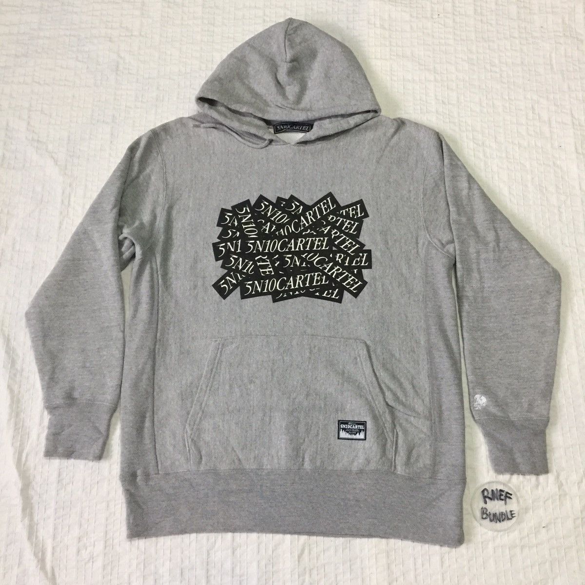 Japanese Brand 5N10CARTEL JAPANESE BRAND HOODIE SWEATSHIRT Size US L / EU 52-54 / 3 - 1 Thumbnail
