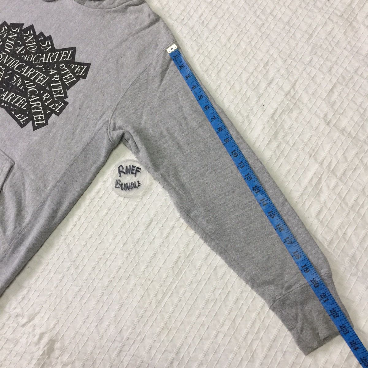 Japanese Brand 5N10CARTEL JAPANESE BRAND HOODIE SWEATSHIRT Size US L / EU 52-54 / 3 - 17 Thumbnail