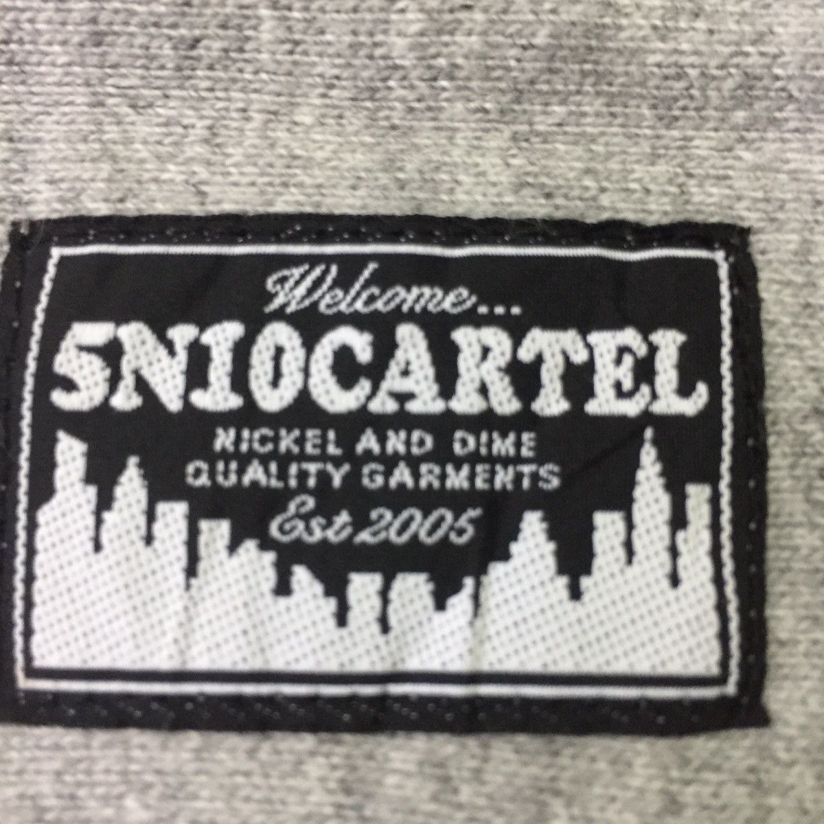 Japanese Brand 5N10CARTEL JAPANESE BRAND HOODIE SWEATSHIRT Size US L / EU 52-54 / 3 - 8 Thumbnail