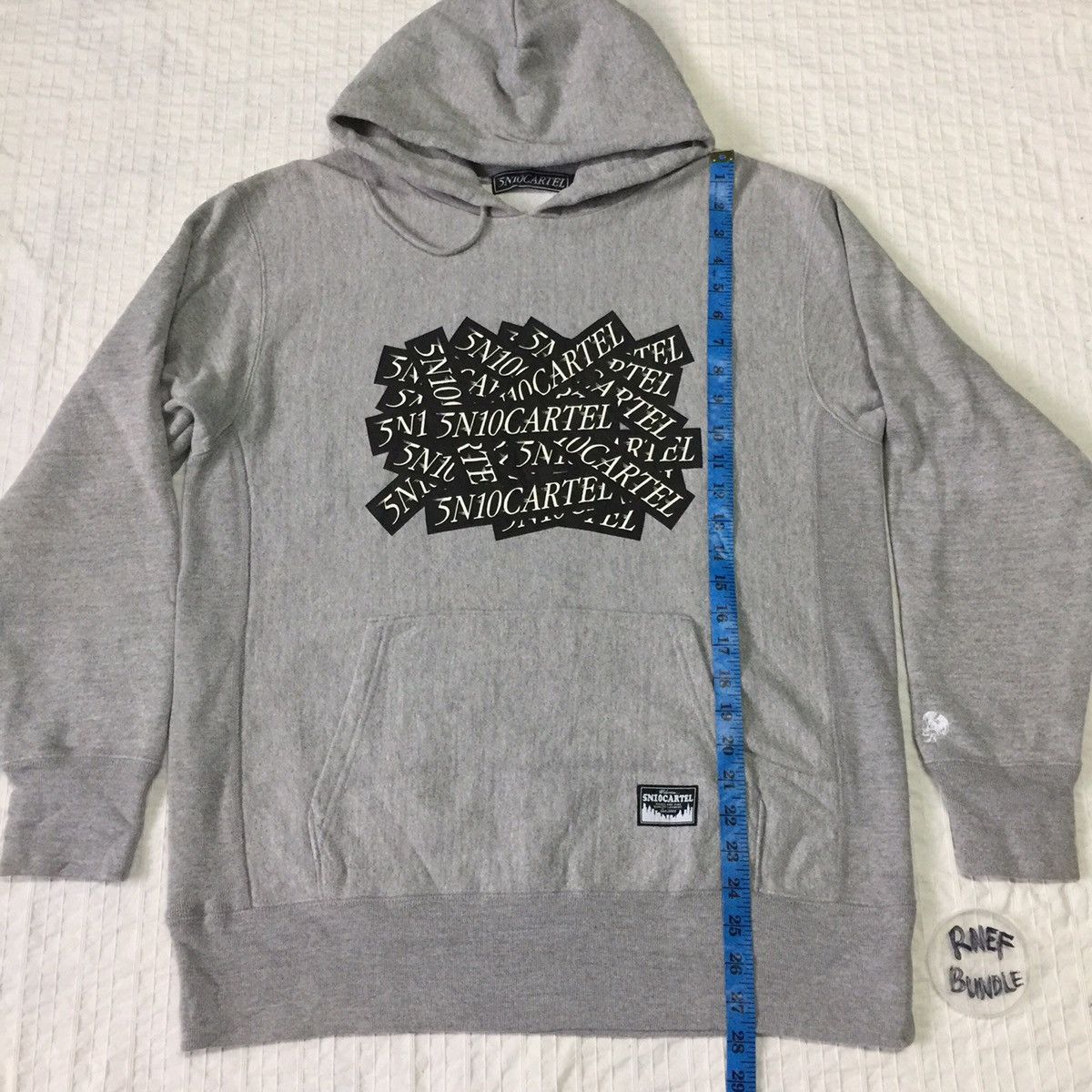 Japanese Brand 5N10CARTEL JAPANESE BRAND HOODIE SWEATSHIRT Size US L / EU 52-54 / 3 - 15 Thumbnail