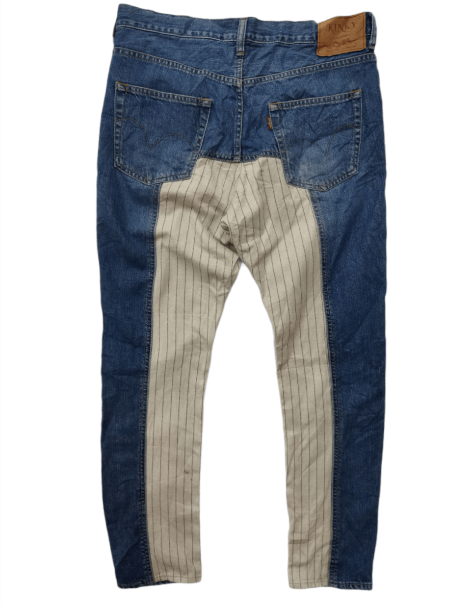 image of Vintage Hysteric Glamour Nice Design Jeans in Blue Jean, Men's (Size 33)