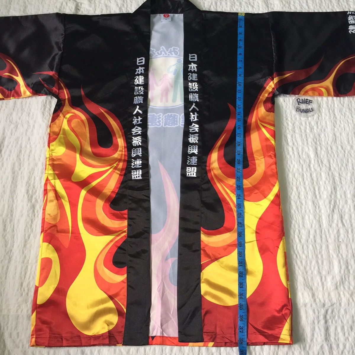Japanese Brand Happi tokyo Kimono fire design Size US L / EU 52-54 / 3 - 18 Thumbnail