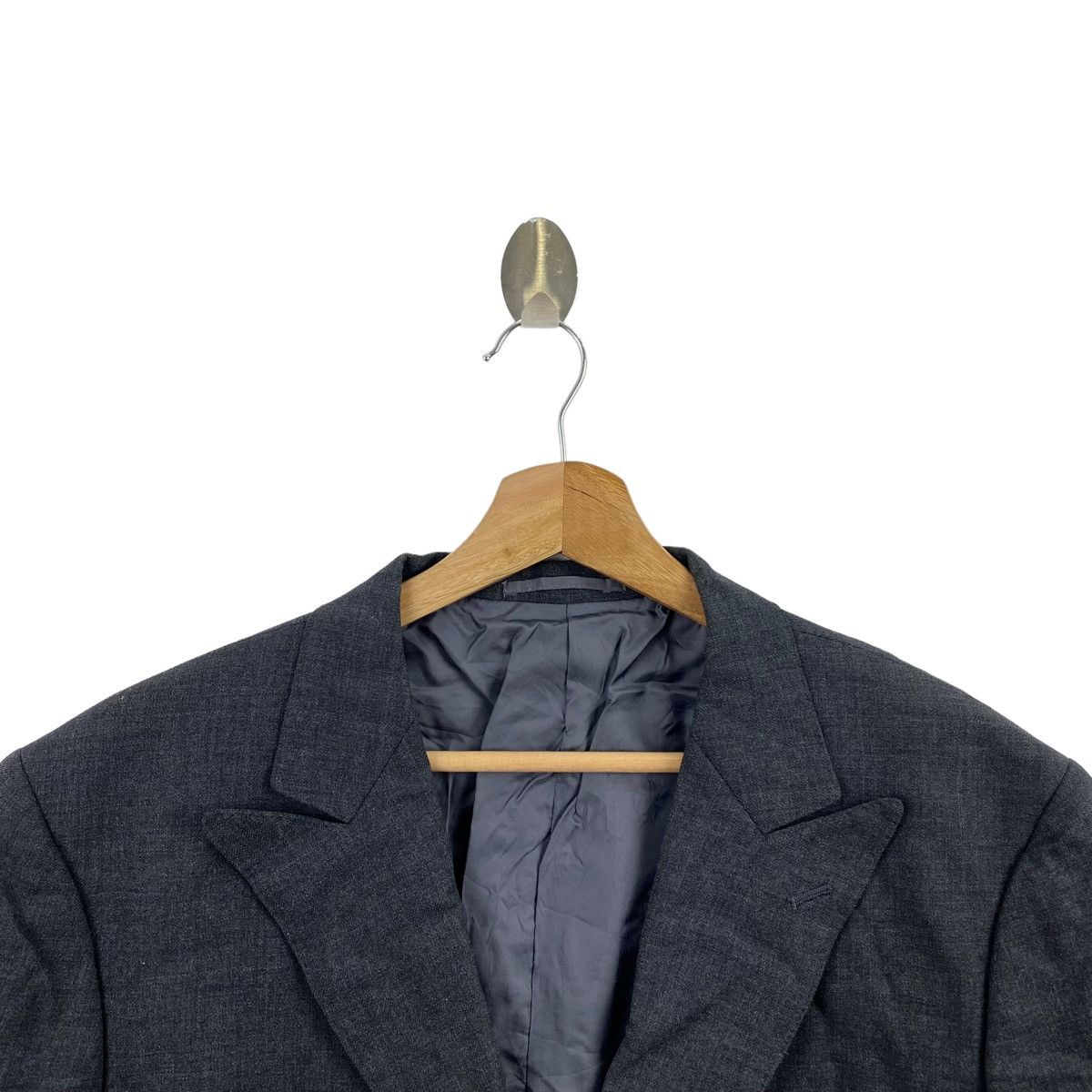Vintage Vintage J.PRESS New York Hollywood Model Plain Coat Jacket Size US M / EU 48-50 / 2 - 2 Thumbnail