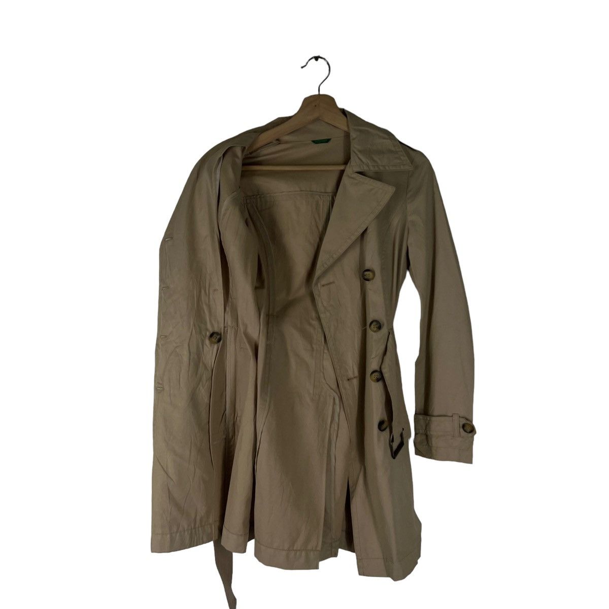 Designer × Japanese Brand VINTAGE UCOB TRENCH COAT JACKET DOUBLE BREAST Size S / US 4 / IT 40 - 6 Thumbnail