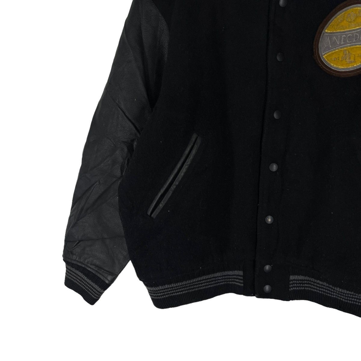 Japanese Brand VINTAGE VARSITY JACKET LEATHER ZUT PETIT INSPIRE BAPE Size US L / EU 52-54 / 3 - 6 Thumbnail
