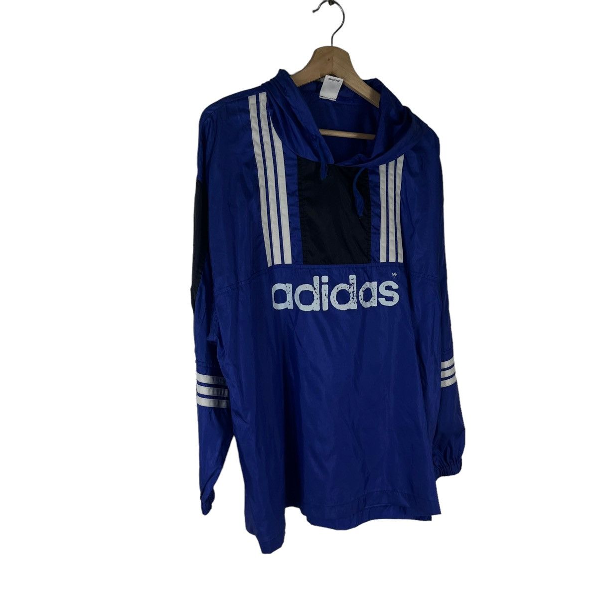 Adidas × Vintage VINTAGE ADIDAS BIG LOGO WINDBREAKER COACH JACKET Size US L / EU 52-54 / 3 - 4 Thumbnail