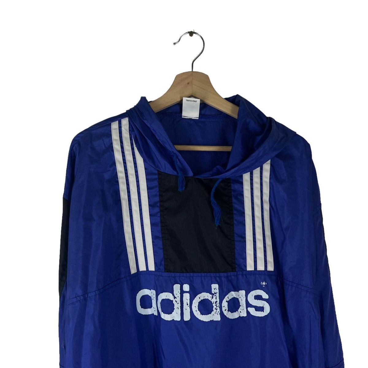 Adidas × Vintage VINTAGE ADIDAS BIG LOGO WINDBREAKER COACH JACKET Size US L / EU 52-54 / 3 - 3 Thumbnail