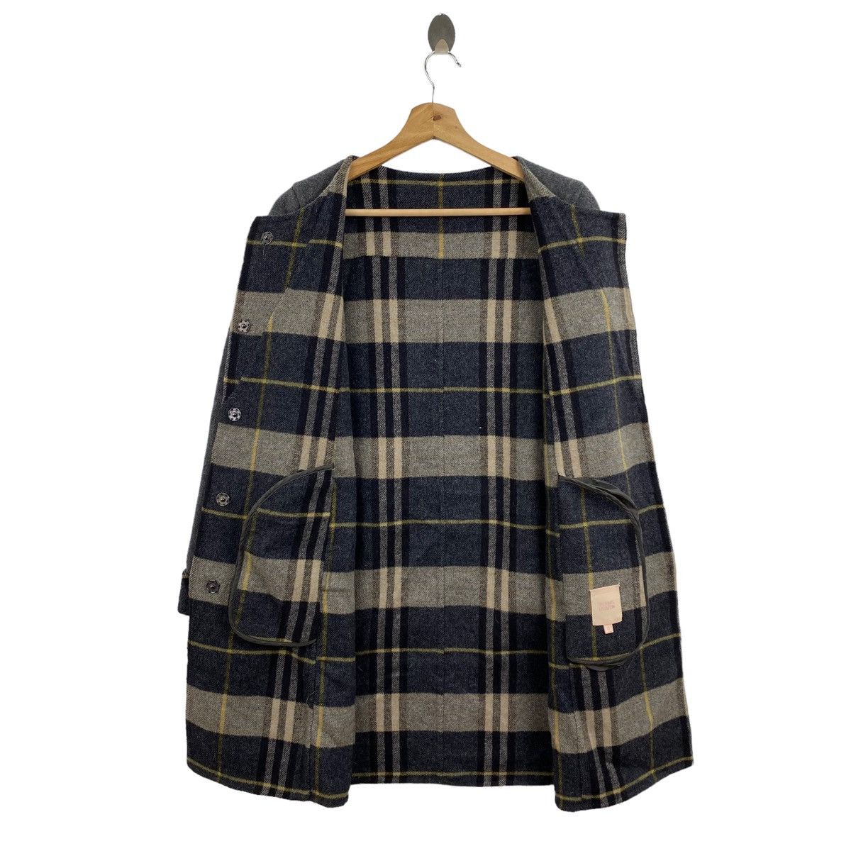 Vintage Vintage BEAMS HEART Japanese Brand Wool Peacoat Jacket Size US S / EU 44-46 / 1 - 3 Thumbnail