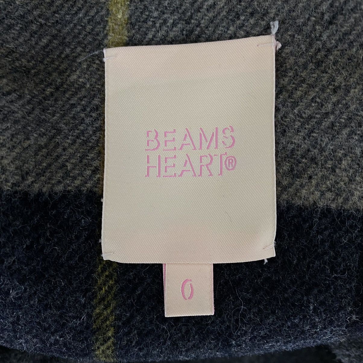 Vintage Vintage BEAMS HEART Japanese Brand Wool Peacoat Jacket Size US S / EU 44-46 / 1 - 5 Thumbnail
