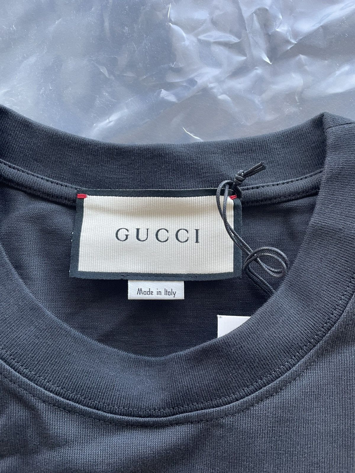 Gucci NEW Rare Sold Out Super Runway Gucci Band Logo Tee T-shirt Size US M / EU 48-50 / 2 - 24 Thumbnail