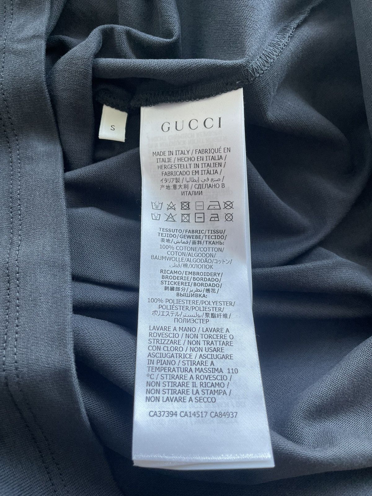 Gucci NEW Rare Sold Out Super Runway Gucci Band Logo Tee T-shirt Size US M / EU 48-50 / 2 - 7 Thumbnail