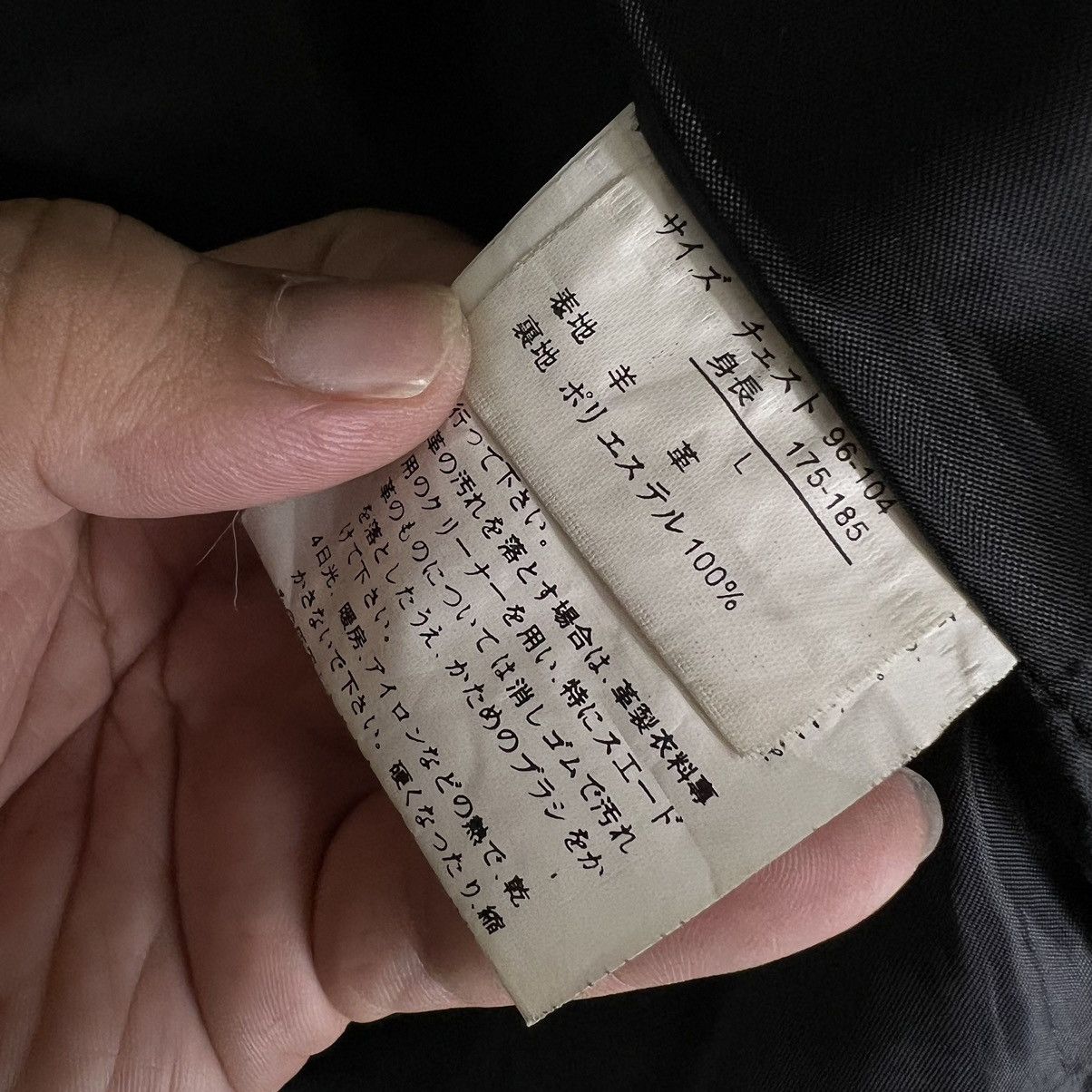 Japanese Brand VINTAGE LEATHER VEST PATCH WORK DESIGN JAPAN MADE Size US M / EU 48-50 / 2 - 8 Thumbnail