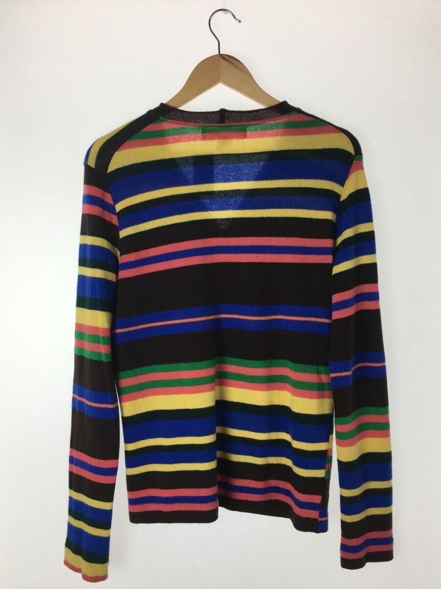 Comme des Garcons × Comme des Garcons SHIRT Striped Wool Knit Cardigan Size US S / EU 44-46 / 1 - 2 Thumbnail