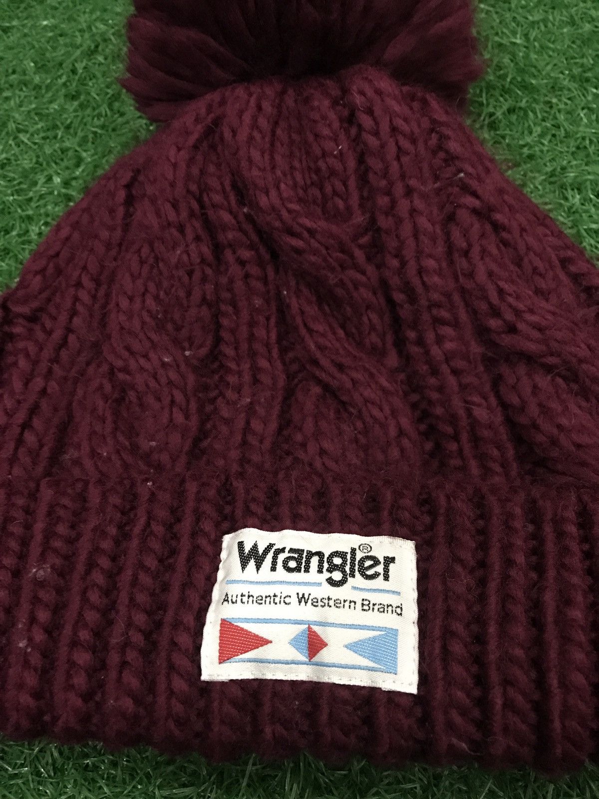 Vintage Vintage wrangler knit snow hat Size ONE SIZE - 3 Thumbnail