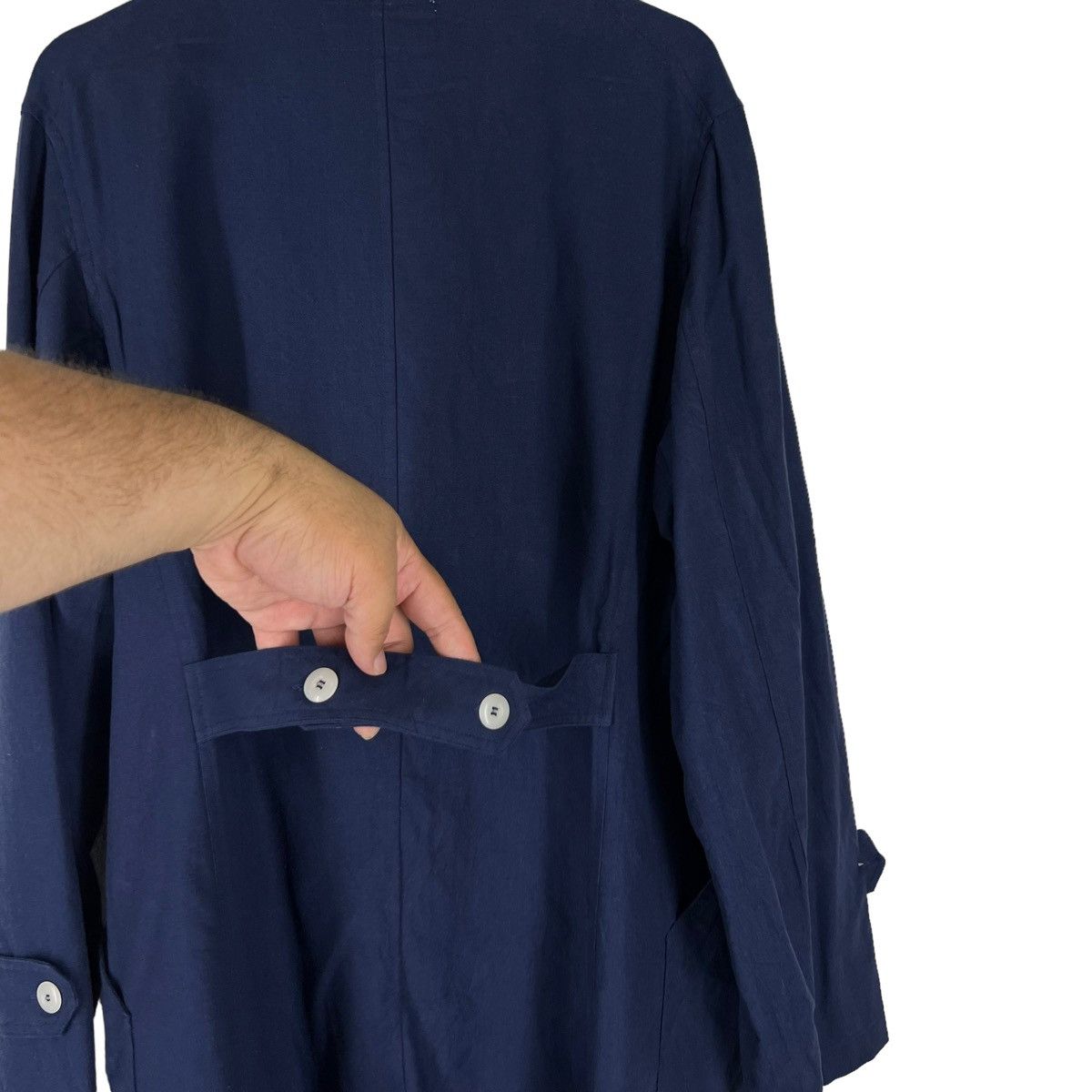 Japanese Brand BACKERS PRODUCTION OUTWEAR LONG JACKET ORIGINAL GARMENTS Size US L / EU 52-54 / 3 - 10 Thumbnail