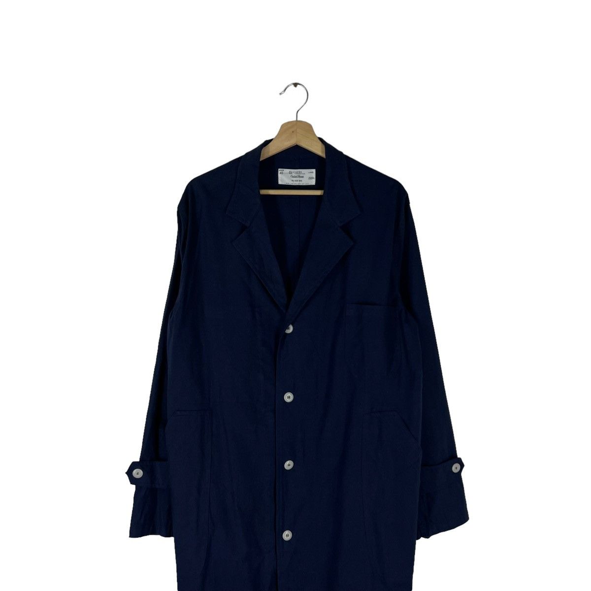 Japanese Brand BACKERS PRODUCTION OUTWEAR LONG JACKET ORIGINAL GARMENTS Size US L / EU 52-54 / 3 - 2 Thumbnail