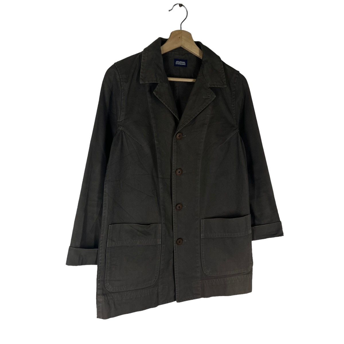 Japanese Brand HIKORY CHORE JACKET JOURNAL STANDARD ISSEY MIYAKE DESIGN Size US S / EU 44-46 / 1 - 3 Thumbnail