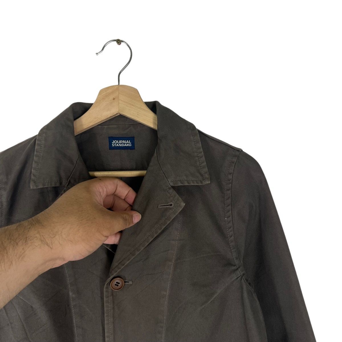Japanese Brand HIKORY CHORE JACKET JOURNAL STANDARD ISSEY MIYAKE DESIGN Size US S / EU 44-46 / 1 - 7 Thumbnail