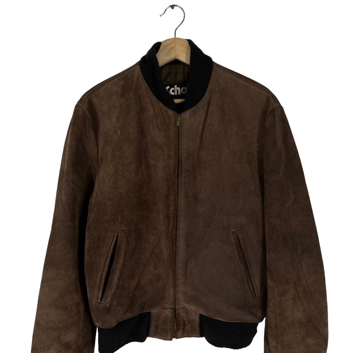Schott VINTAGE SUEDE LEATHER JACKET BOMBER SCHOTT MADE IN USA Size US M / EU 48-50 / 2 - 3 Thumbnail