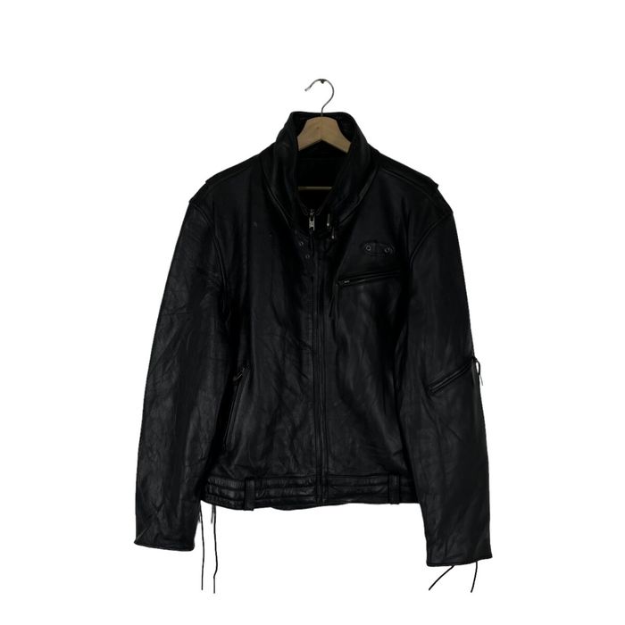 Liugoo Leathers real leather hoodie jkt購入希望の方はコメント下さい