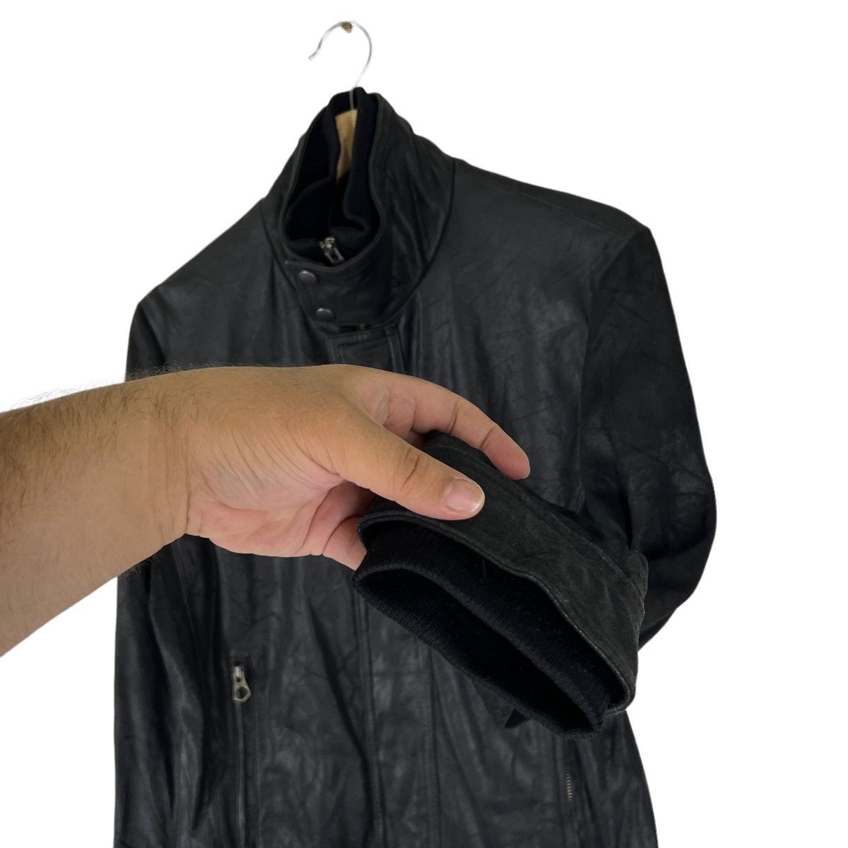 Japanese Brand VINTAGE SOFT LEATHER JACKET URBAN RESEARCH ISSEY MIYAKE Size US M / EU 48-50 / 2 - 8 Thumbnail