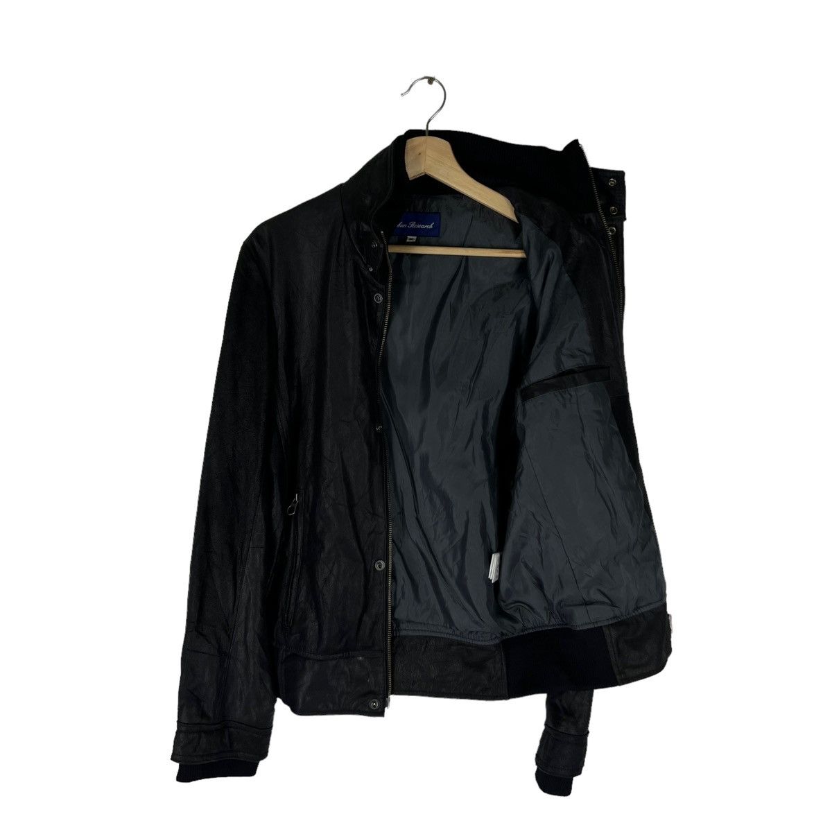 Japanese Brand VINTAGE SOFT LEATHER JACKET URBAN RESEARCH ISSEY MIYAKE Size US M / EU 48-50 / 2 - 9 Thumbnail