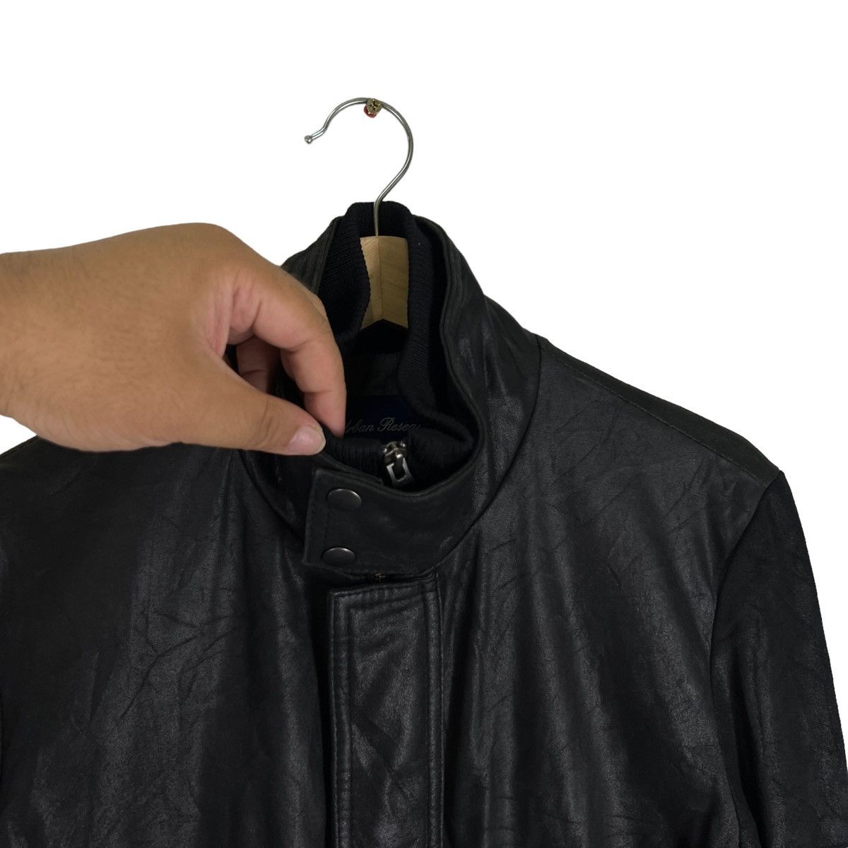 Japanese Brand VINTAGE SOFT LEATHER JACKET URBAN RESEARCH ISSEY MIYAKE Size US M / EU 48-50 / 2 - 4 Thumbnail