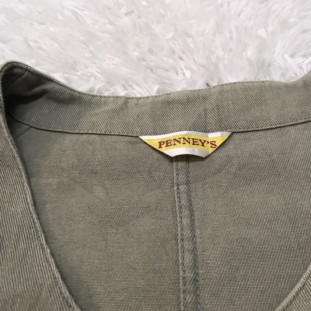 JCPenney Penney’s sanforized cardigan jacket (faded) Size US L / EU 52-54 / 3 - 6 Thumbnail