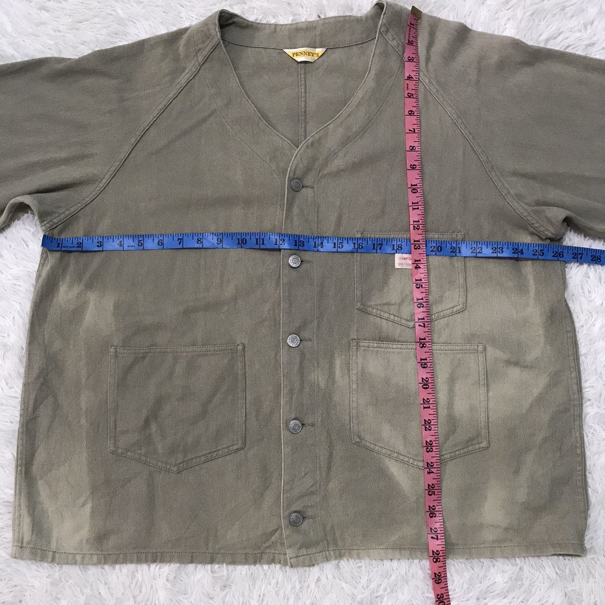JCPenney Penney’s sanforized cardigan jacket (faded) Size US L / EU 52-54 / 3 - 8 Thumbnail