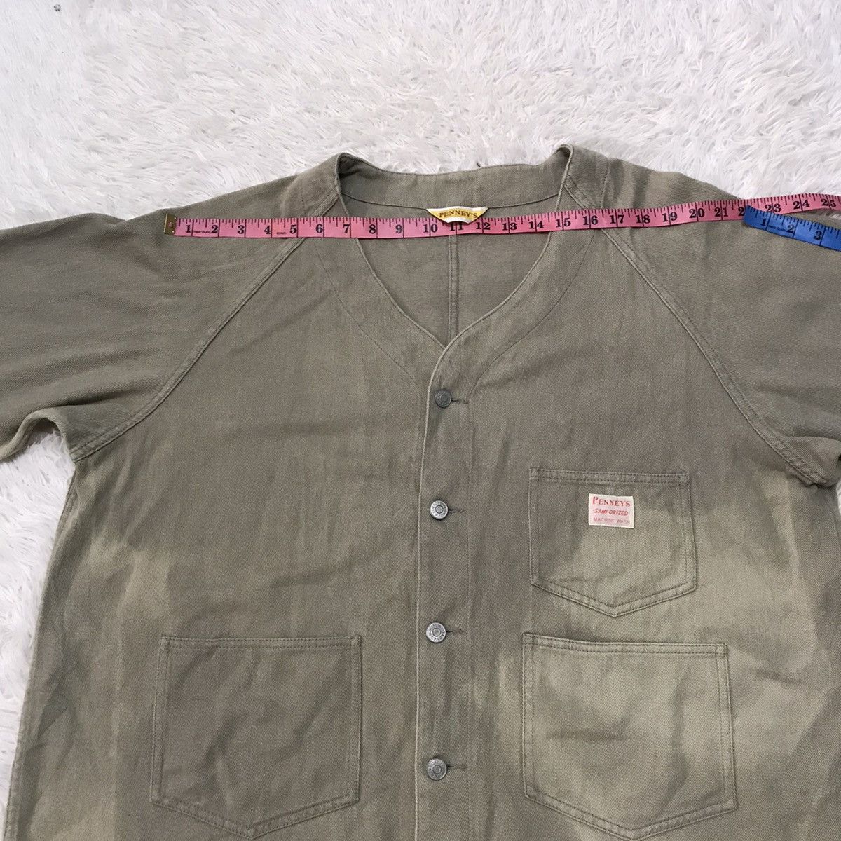 JCPenney Penney’s sanforized cardigan jacket (faded) Size US L / EU 52-54 / 3 - 9 Thumbnail
