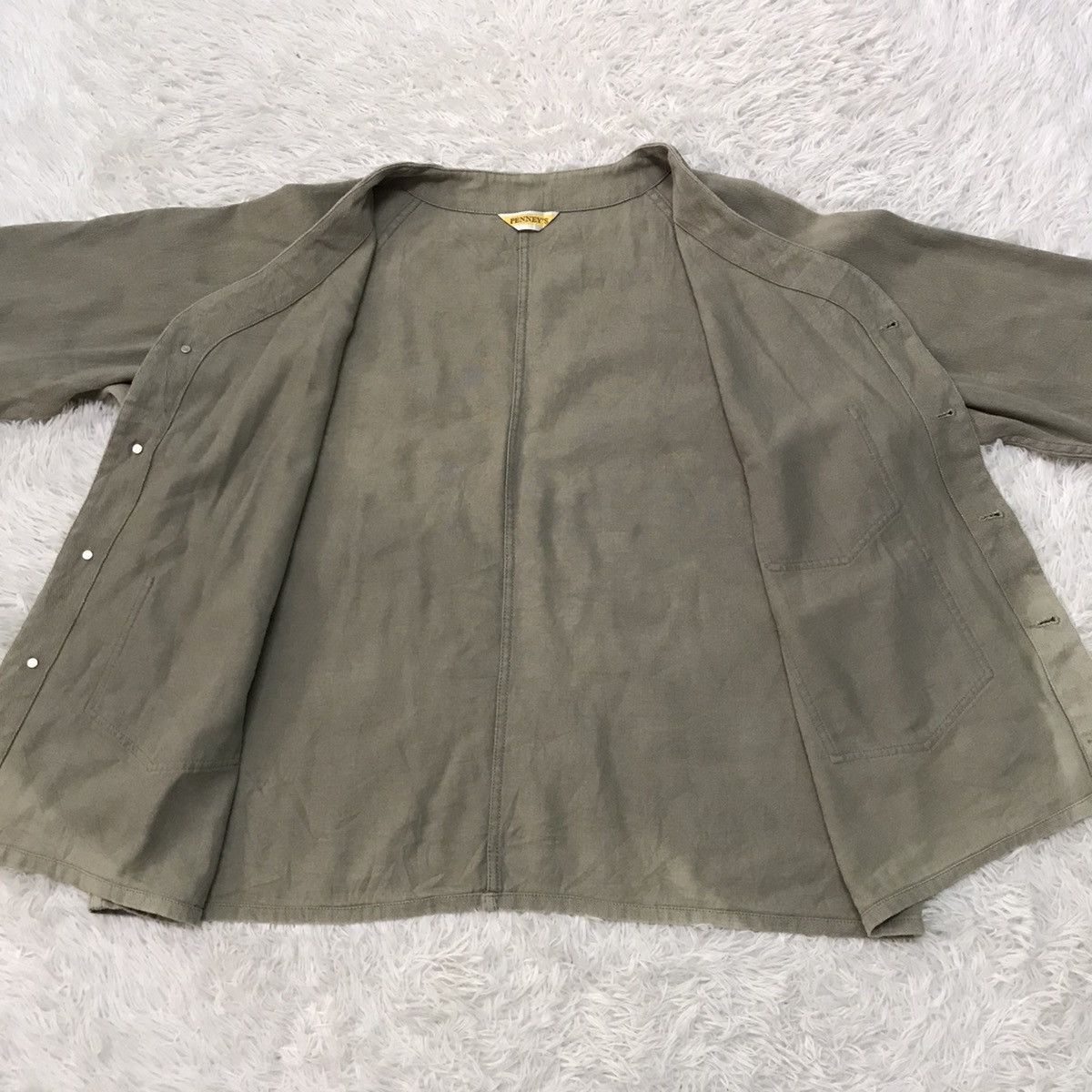 JCPenney Penney’s sanforized cardigan jacket (faded) Size US L / EU 52-54 / 3 - 20 Thumbnail