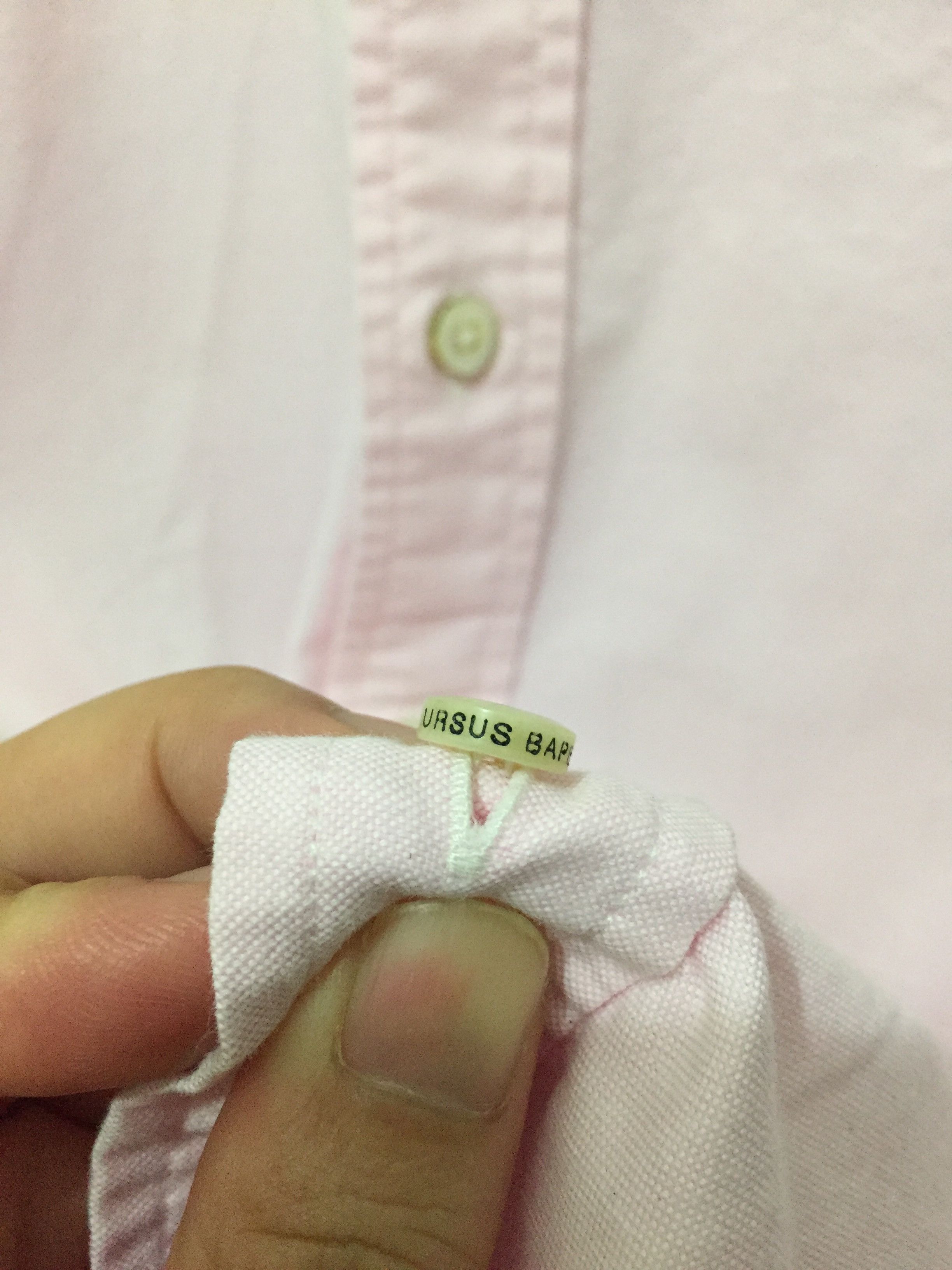 Bape URSUS Bape wtaps general logo shirt Size US S / EU 44-46 / 1 - 7 Thumbnail