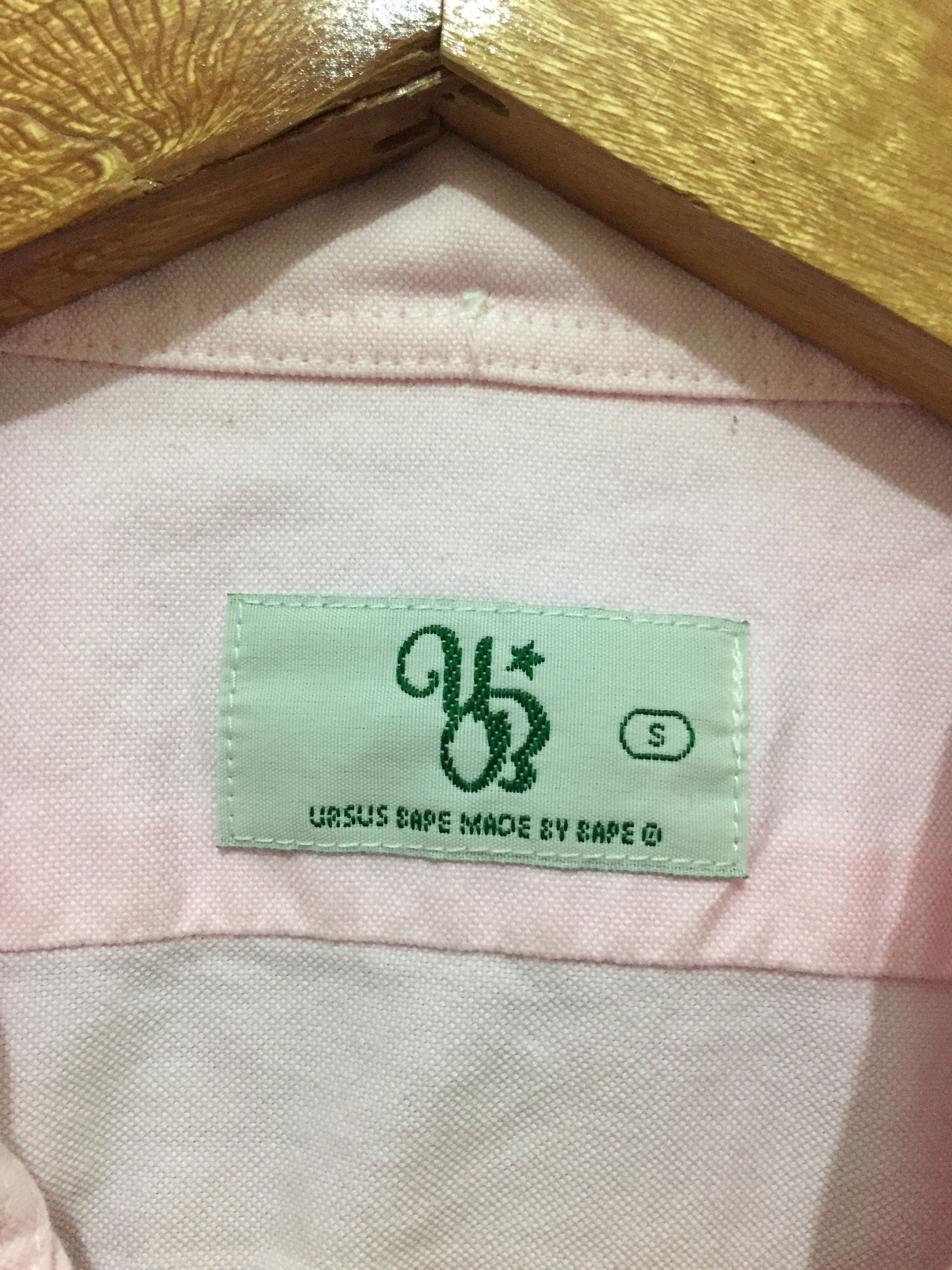 Bape URSUS Bape wtaps general logo shirt Size US S / EU 44-46 / 1 - 9 Thumbnail