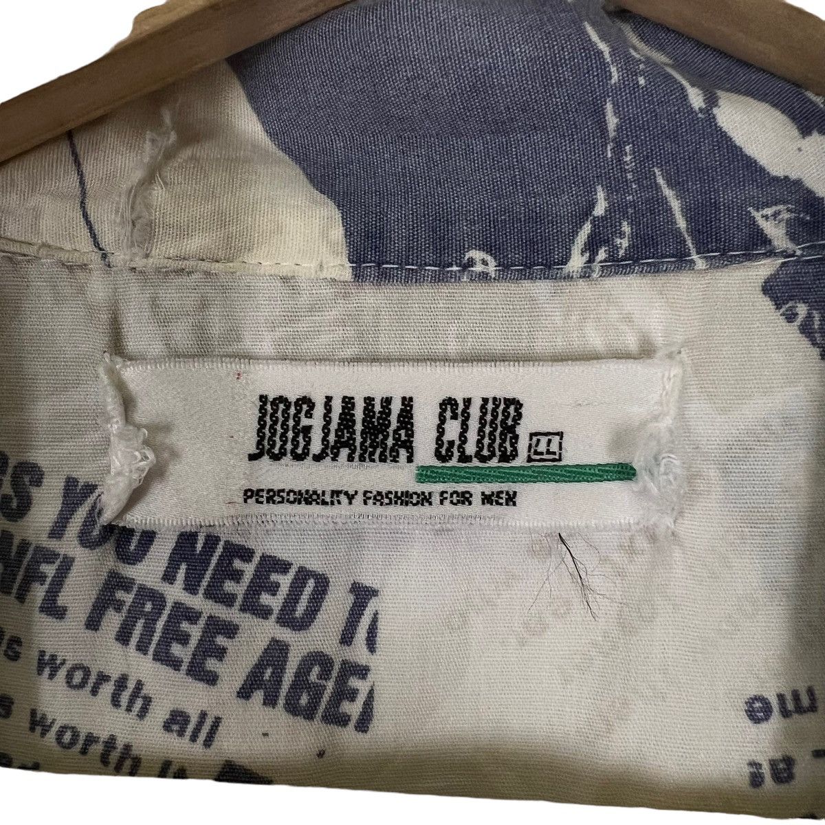 Japanese Brand VINTAGE JOG JAMA CLUB FULLPRINT JACKET INSPIRED ISSEY MIYAKE Size US L / EU 52-54 / 3 - 10 Thumbnail