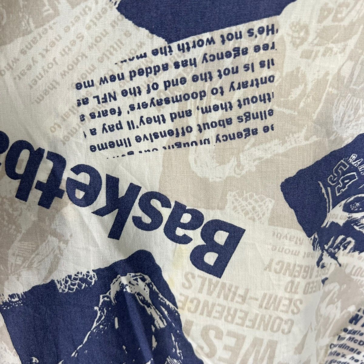 Japanese Brand VINTAGE JOG JAMA CLUB FULLPRINT JACKET INSPIRED ISSEY MIYAKE Size US L / EU 52-54 / 3 - 5 Thumbnail