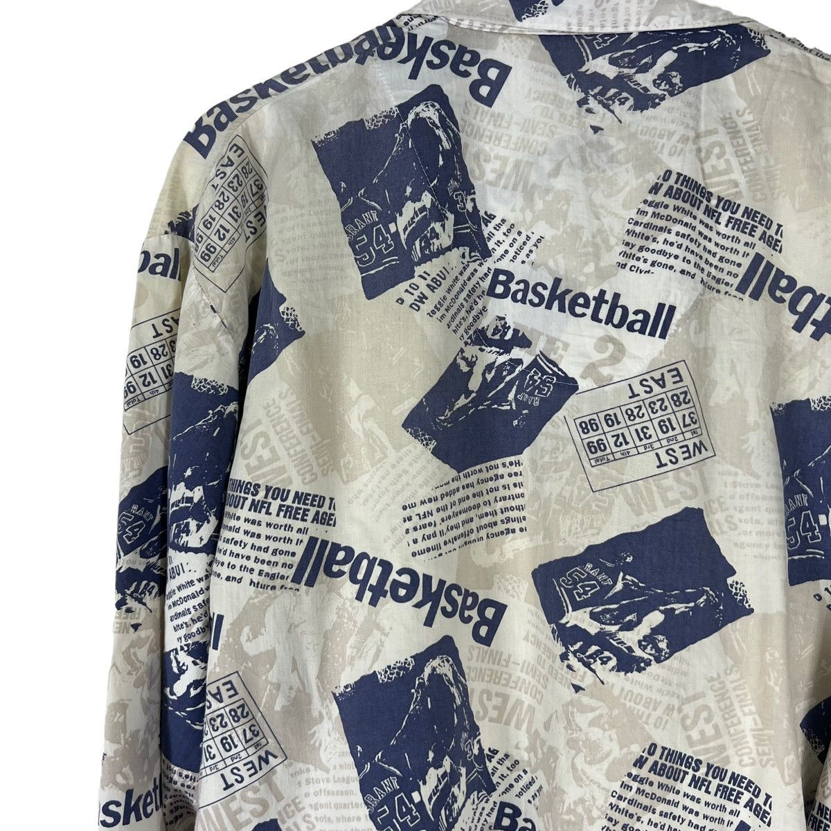 Japanese Brand VINTAGE JOG JAMA CLUB FULLPRINT JACKET INSPIRED ISSEY MIYAKE Size US L / EU 52-54 / 3 - 7 Thumbnail