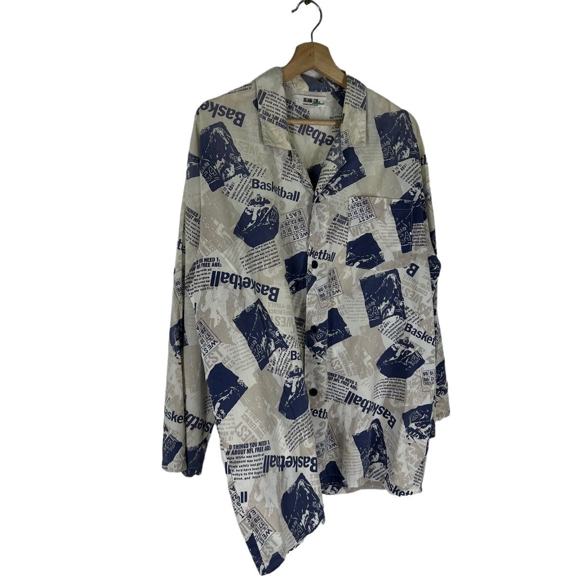 Japanese Brand VINTAGE JOG JAMA CLUB FULLPRINT JACKET INSPIRED ISSEY MIYAKE Size US L / EU 52-54 / 3 - 3 Thumbnail