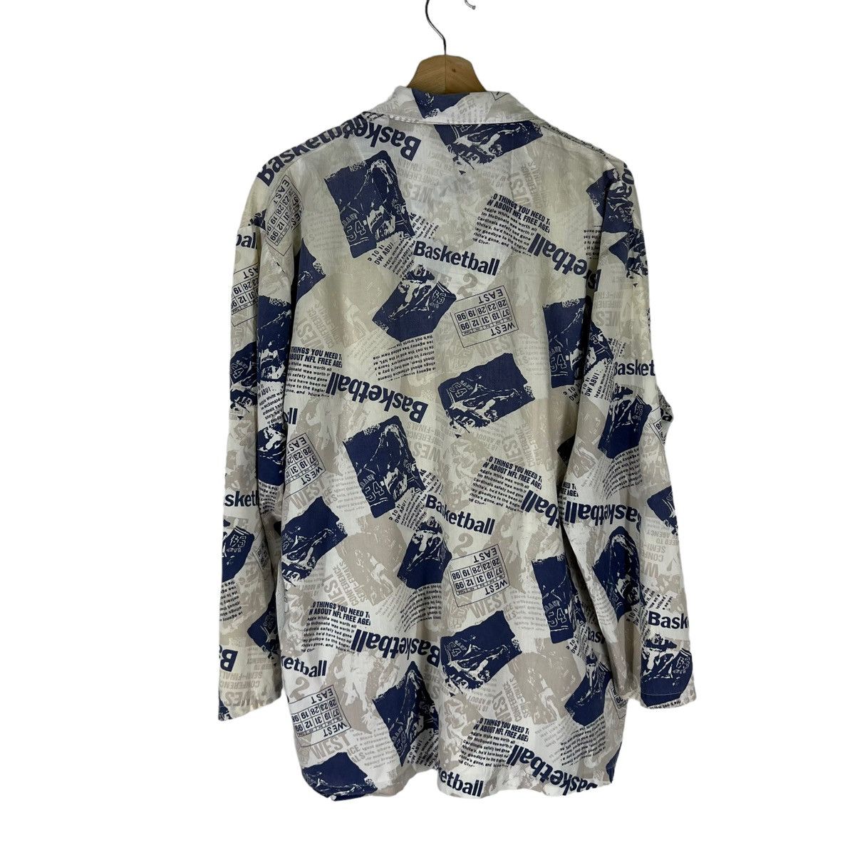 Japanese Brand VINTAGE JOG JAMA CLUB FULLPRINT JACKET INSPIRED ISSEY MIYAKE Size US L / EU 52-54 / 3 - 8 Thumbnail