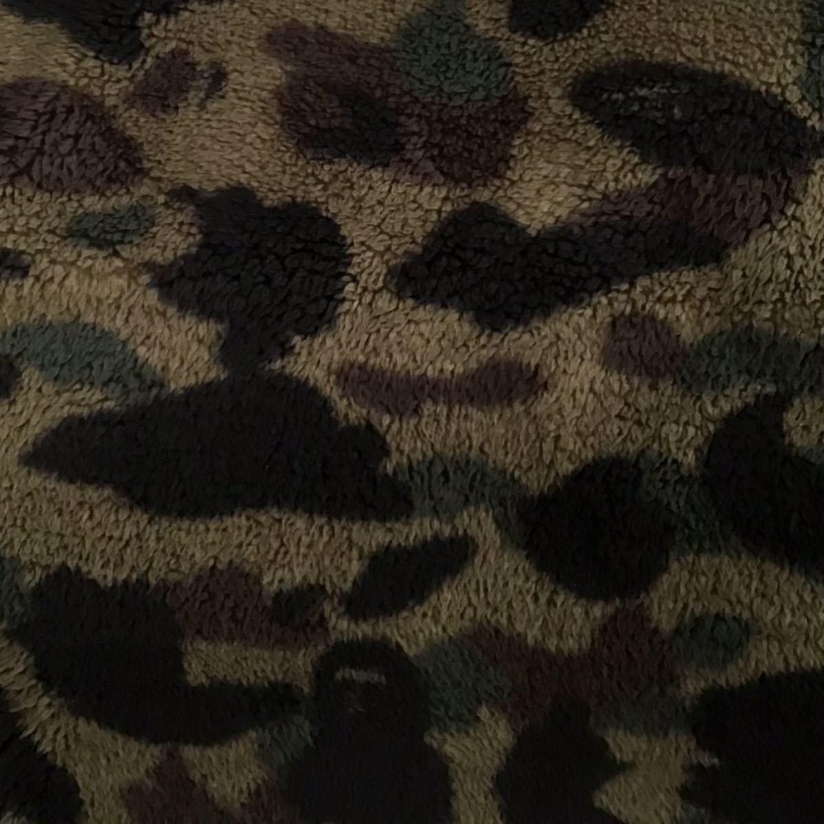 Bape BAPE Boar shark full zip hoodie black × 1st camo green Size US M / EU 48-50 / 2 - 8 Thumbnail