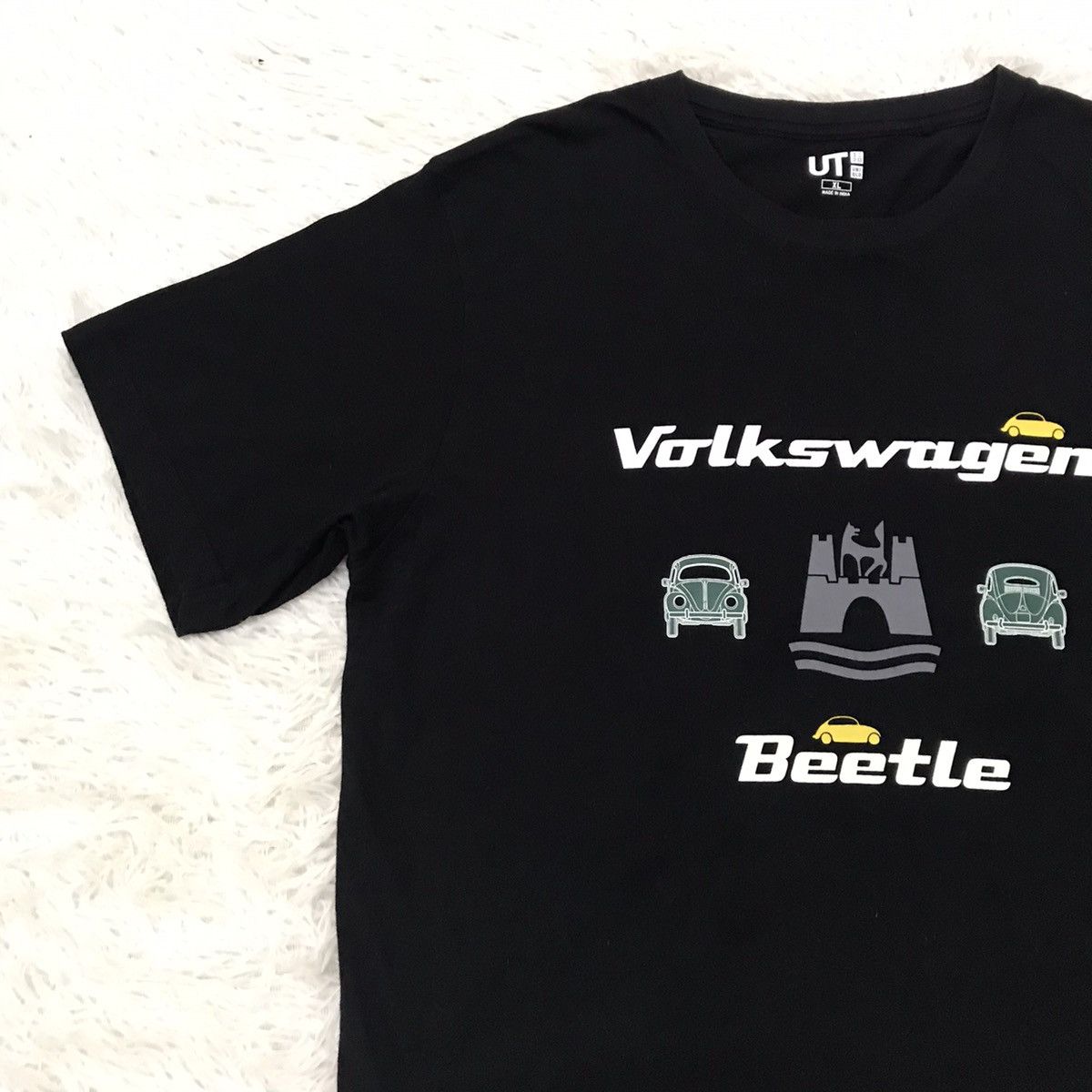 Japanese Brand × Uniqlo 🔥 Rare 🔥 Volkswagen bettle x uniqlo tshirt Size US L / EU 52-54 / 3 - 13 Thumbnail