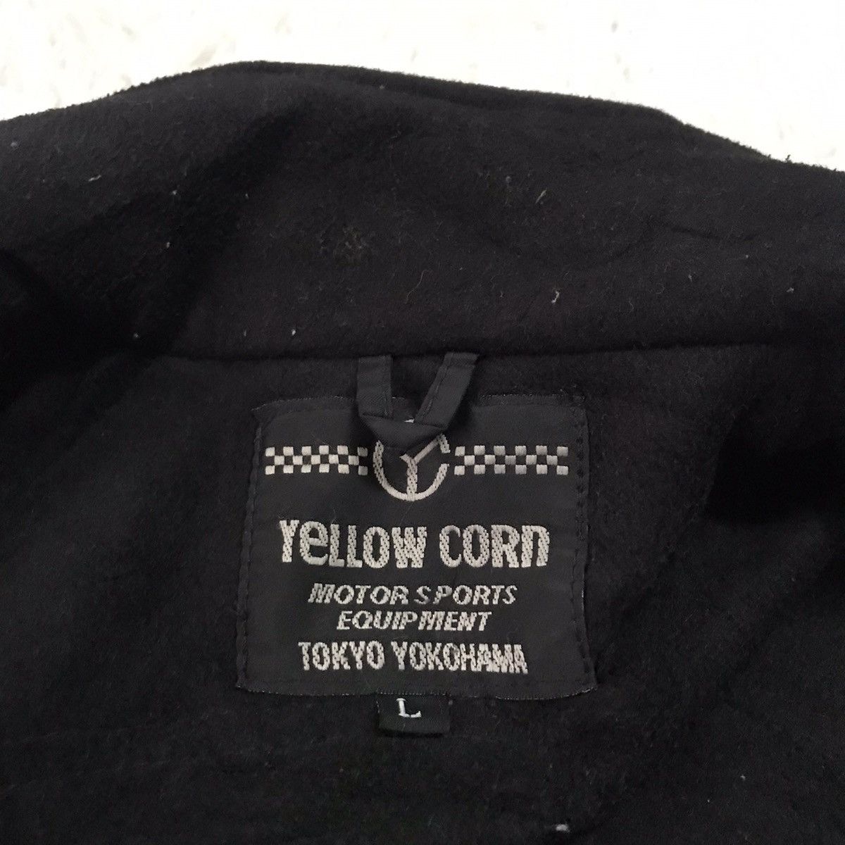 Japanese Brand Yellow corn motorsports equipment bomber style jacket Size US L / EU 52-54 / 3 - 7 Thumbnail