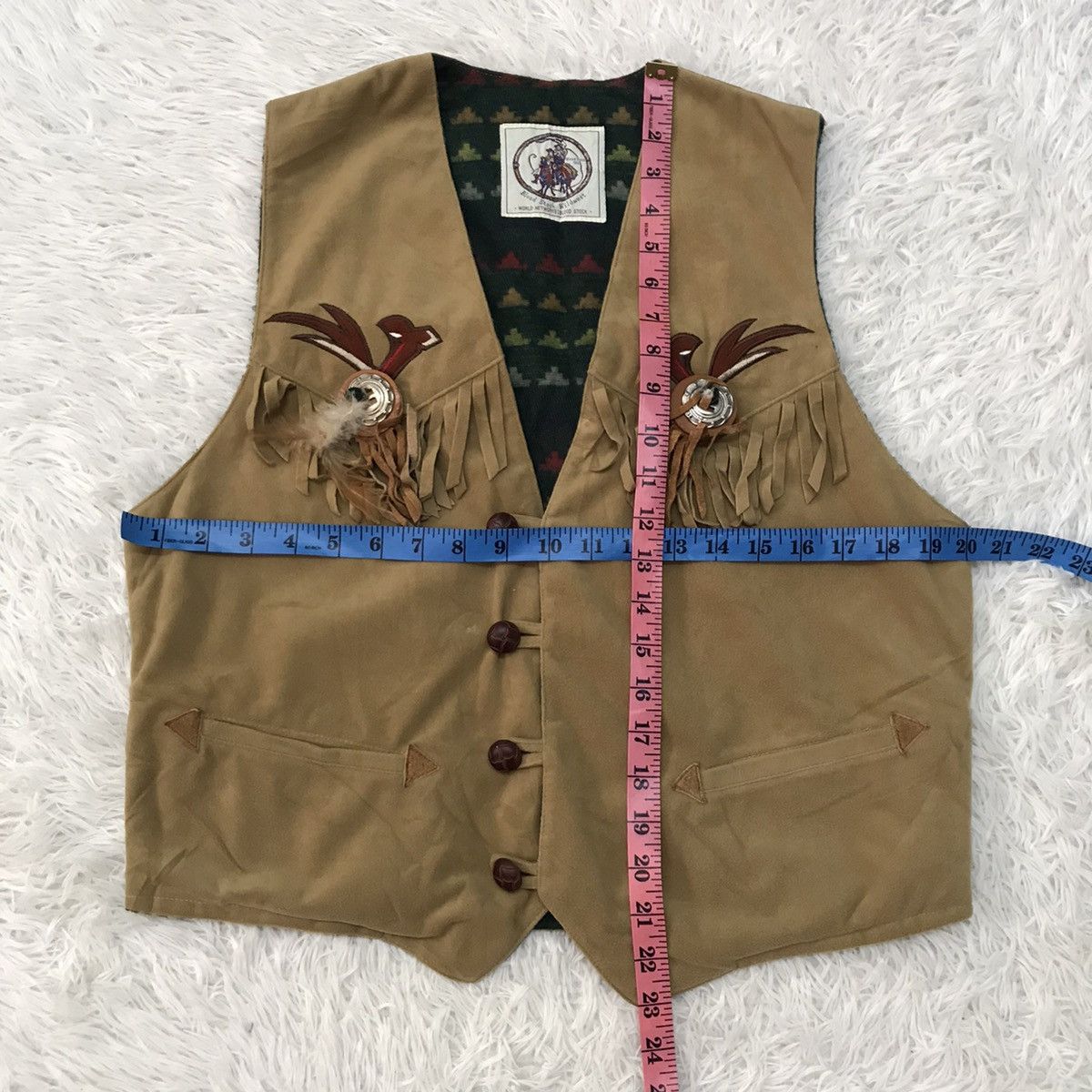 Japanese Brand Blood stock vest Size US M / EU 48-50 / 2 - 2 Thumbnail