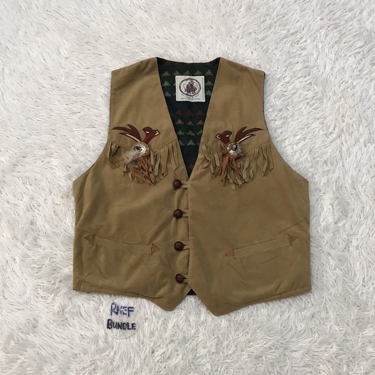 Japanese Brand Blood stock vest Size US M / EU 48-50 / 2 - 1 Thumbnail
