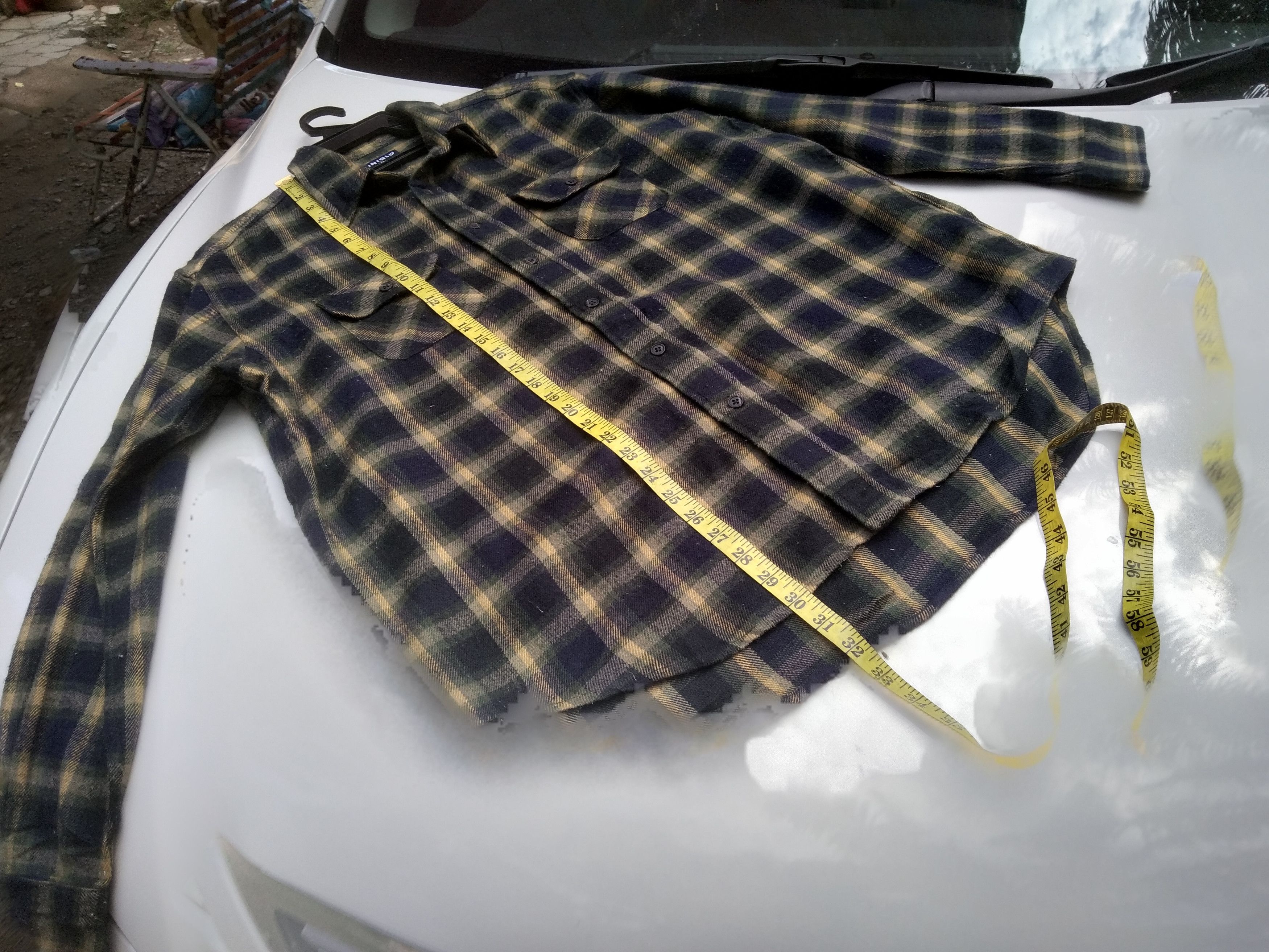 Flannel UNIQLO CHEKERED FLANNEL Size US L / EU 52-54 / 3 - 7 Thumbnail
